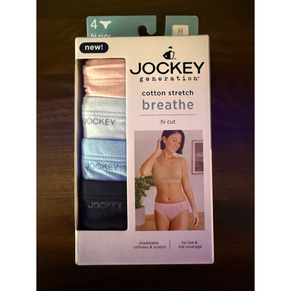 New Womens Jockey hi-cut briefs